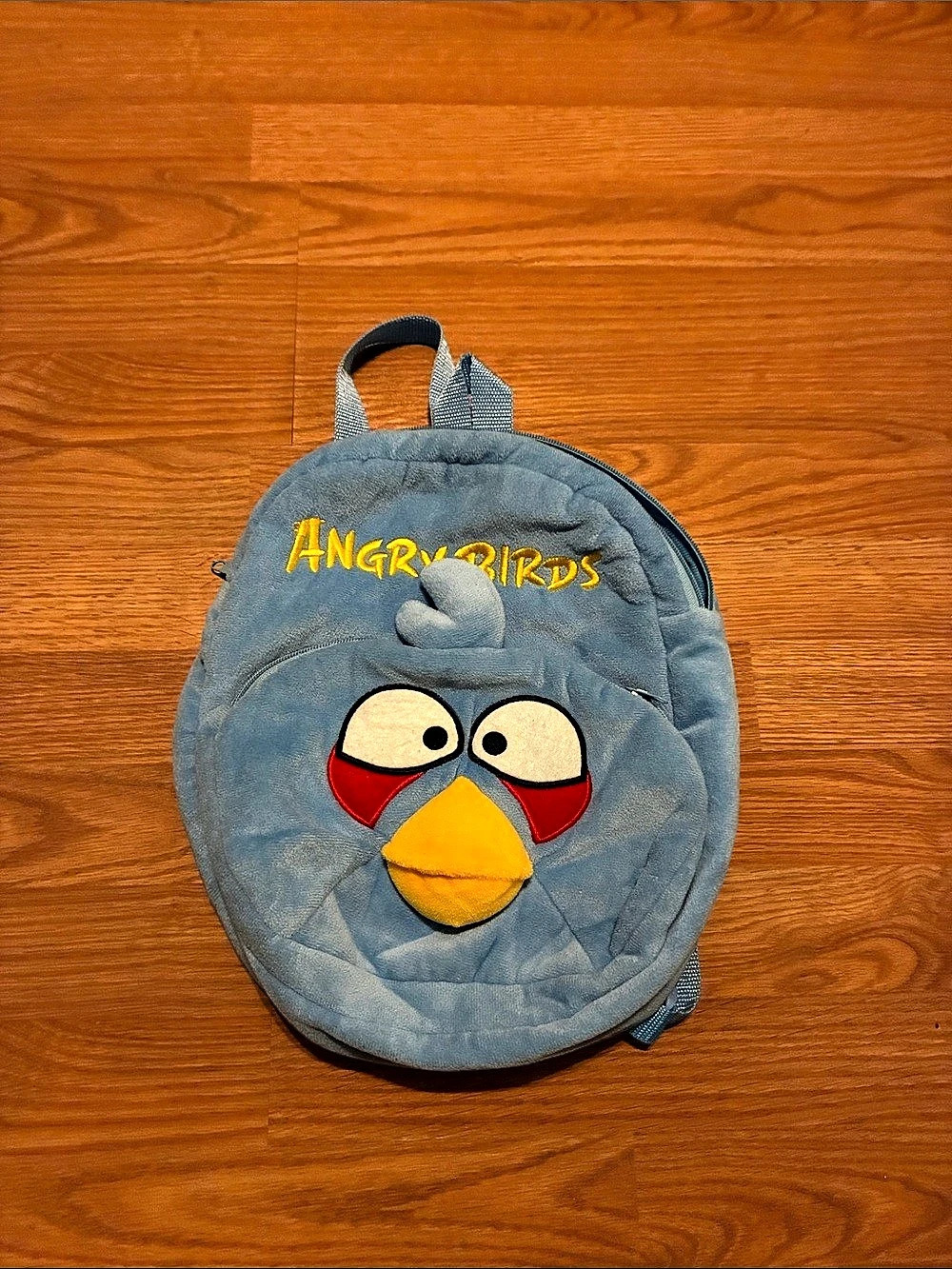 Angry Birds Blue Bird Plush Backpack Blue